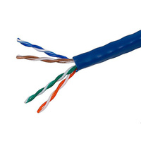 CAT5E Blue PVC Solid Copper UTP 305M Quick Pull Box