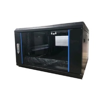 Black 12RU Wall Mount 600W x 450D x 650H