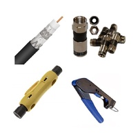 RG6 Quad Cable 4 Piece Combo Kit