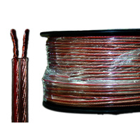 12 Awg Audio Speaker Cable HD HIFI  Figure 8 transparent PVC Cable 