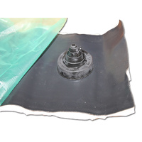 Aquarius Rubber VFFAG5 Black Flashing For Tile Roof