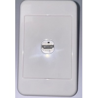 1 Gang Wall plate with HDMI insert