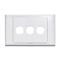 Wall Plate Three Gang Plate