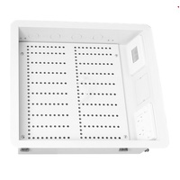 White Recessed AV Wall Box - Large