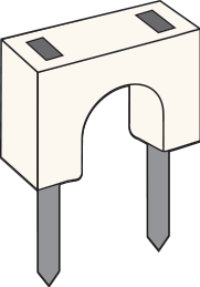 RB-3 Cable Clips (Neutral White) - Ideal for use with Cat5 & cat6