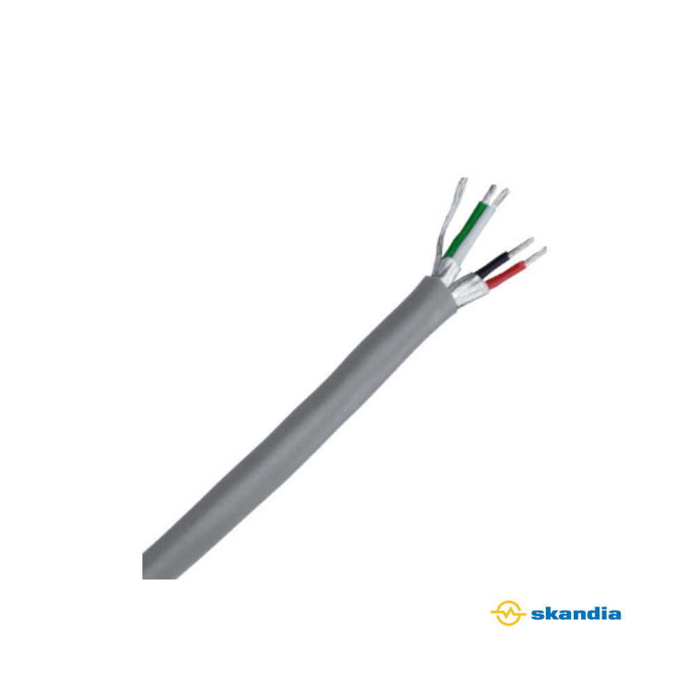 4 Core Shielded Security Cable 100MTR REEL