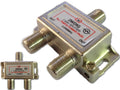 2 Way Digital TV, Satellite, Pay TV Splitter - POWER PASS ON ALL LEGS F TYPE 5-2400GHz PAY TV Approved
