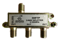 3 Way TV Splitter - Power Pass on ONE leg 5-900MHz