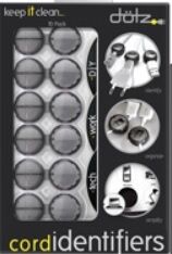 Dotz Cord Identifiers - Smoke