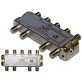 8 Way Digital TV, Satellite, Pay TV Splitter - Power Pass on all Legs F Type 5-2400GHz Pay TV Approved