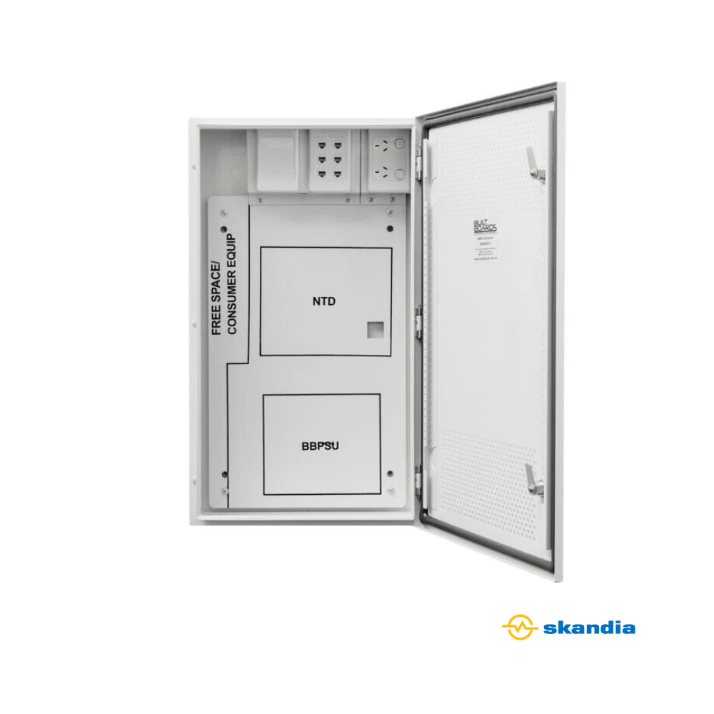 NBN Compliant Enclosure 700mm X 400mm X 150mm - BUILT BOARDS
