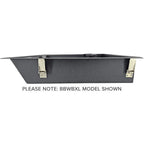 BLACK SMALL RECESSED WALL BOX - 450MM W X 320MM H X 85MM D