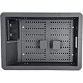 BLACK SMALL RECESSED WALL BOX - 450MM W X 320MM H X 85MM D