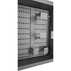 BLACK XLARGE RECESSED WALL BOX - 450MM W X 450MM H X 85MM D