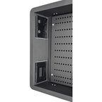 BLACK XLARGE RECESSED WALL BOX - 450MM W X 450MM H X 85MM D
