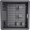 BLACK XLARGE RECESSED WALL BOX - 450MM W X 450MM H X 85MM D