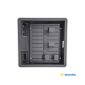 BLACK XLARGE RECESSED WALL BOX - 450MM W X 450MM H X 85MM D