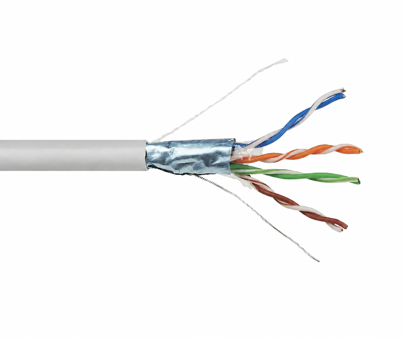 CAT5e F UTP shielded LSZH cable 305MTR Reel - Approved and independently tested in Australia