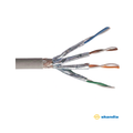 CAT6A SFTP Fully shielded DATA CABLE grey LSZH 305M 23AWG