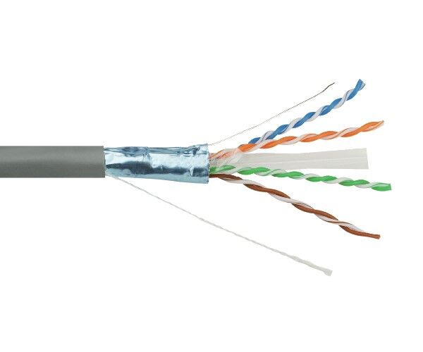CAT6 F UTP shielded LSZH network cable 305mtr reel - Approved and independently tested in Australia