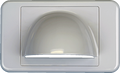 Bull Nose Wall Plate - Cable entry wall plate pull through
