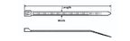 Cable Ties - 200MM X 4.6MM BAG OF 100