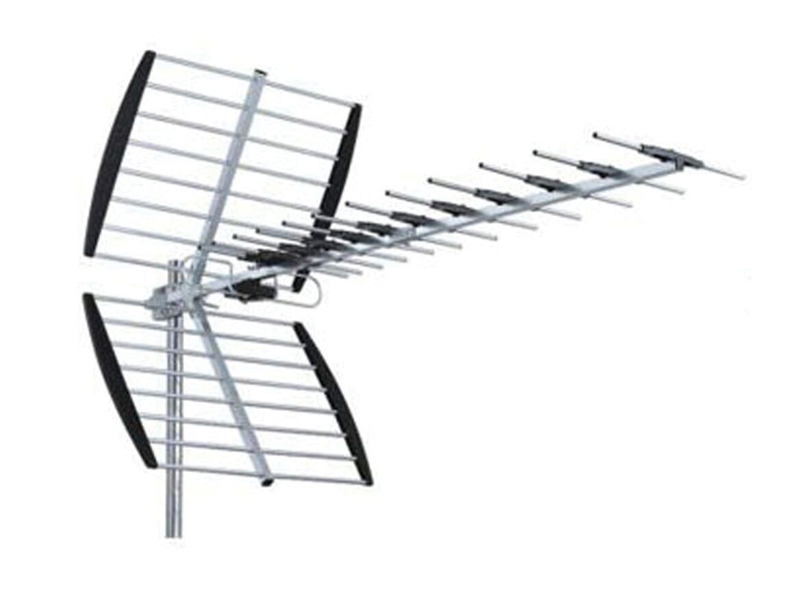 Wideband UHF Antenna - UHF High Gain 44 Element Prime Reception Digital Antenna