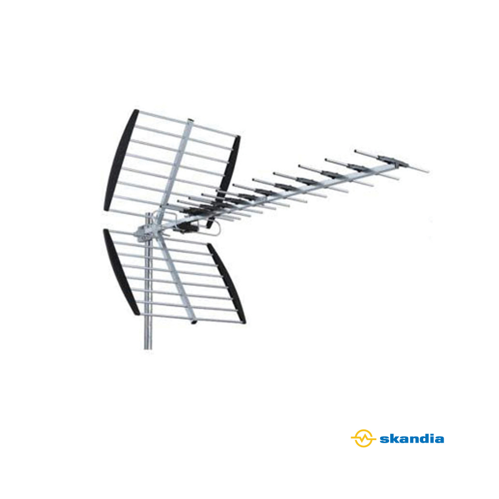 Wideband UHF Antenna - UHF High Gain 44 Element Prime Reception Digital Antenna