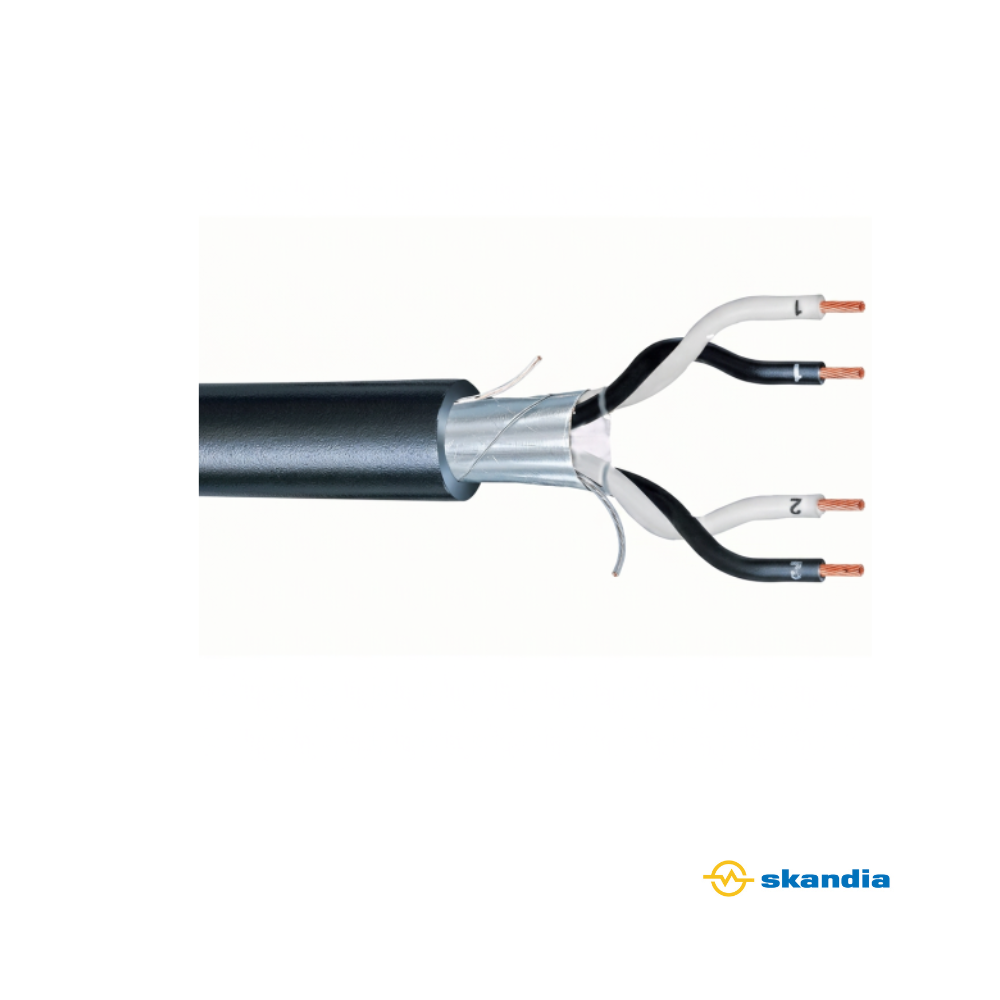 Multi Pair 7/0.50 1.5MM Stranded 2 Pair - 100MTR