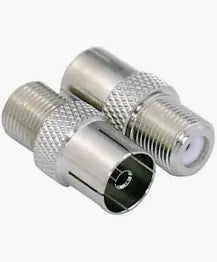 F Female to PAL Female Adapter