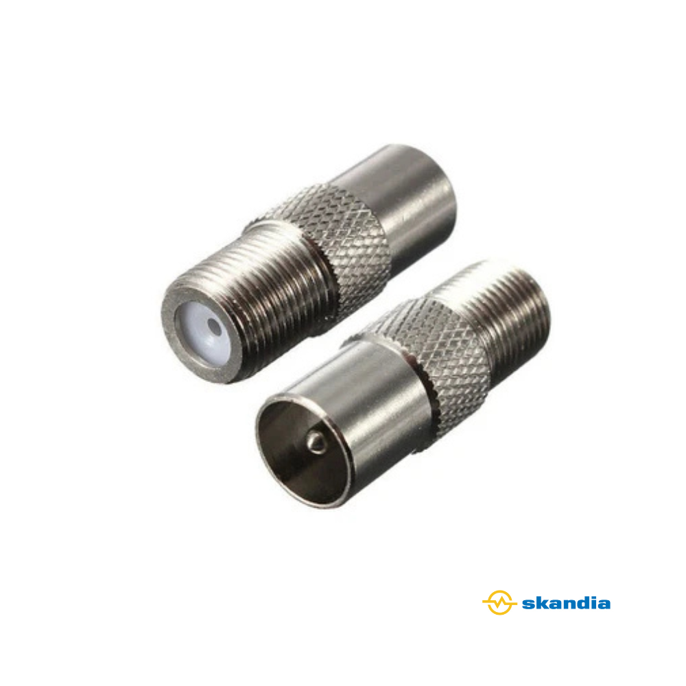 F Female to PAL Male Adapter - Pack of 100