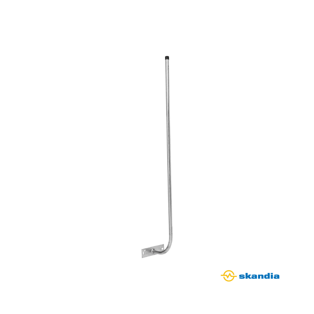 Curved Fascia Mount 1.4m - Hockey Stick Antenna mount