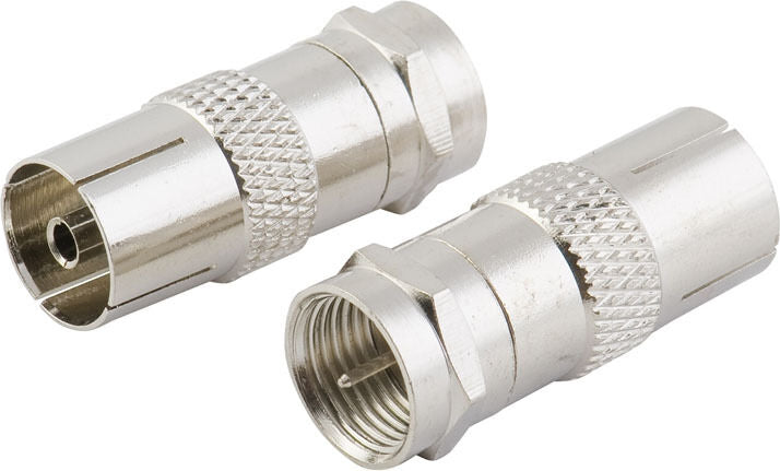 F Male to PAL Female Adapter