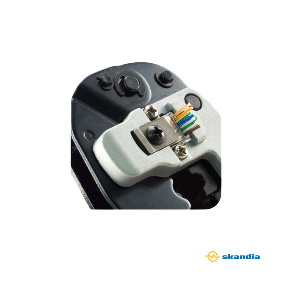 RJ45 Open-Pass Modular Plug Crimper