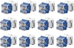 RJ45 CAT6 mechs 10pcs pack - Generic suits Clipsal style wall plates