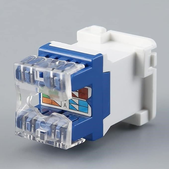 RJ45 CAT6 mechs 10pcs pack - Generic suits Clipsal style wall plates
