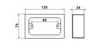Mounting Block Standard 34mm