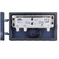 TV Signal Masthead Amplifier - UHF / VHF Adj Masthead RF Amplifier with Power injector