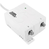 TV Signal Masthead Amplifier - UHF / VHF Adj Masthead RF Amplifier with Power injector