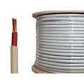 16mm SDI PVC RED/WHITE - Single double insulated PVC 100mtr Reel