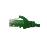 CAT6A UTP Ethernet Network Cable 50cm Green - LSZH Low profile 4.5mm jacket
