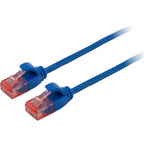 3M SLIM CAT6A PATCH LEAD BLUE - ULTRA THIN