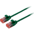 5M SLIM CAT6A PATCH LEAD GREEN - ULTRA THIN