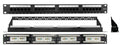 Cat 6 24 Ports Panel with Back Bar