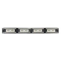 Cat 6 24 Ports Panel with Back Bar