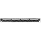 Cat 6 24 Ports Panel with Back Bar