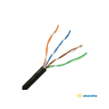 CAT5E Burial and Outdoor Network cable 305mtr BLK REEL
