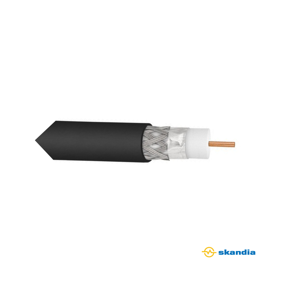 RG6 Digital TV, Satellite and PAY TV cable - High definition coaxial cable 305mtr reel in a box