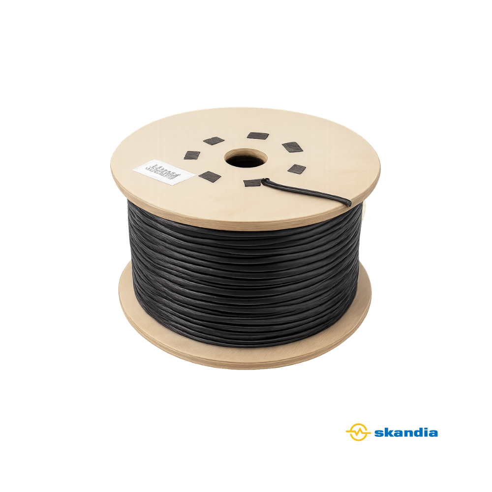 Cablemaster 4K UHD Digital RG6 Coax Cable Black - 100mtr REEL