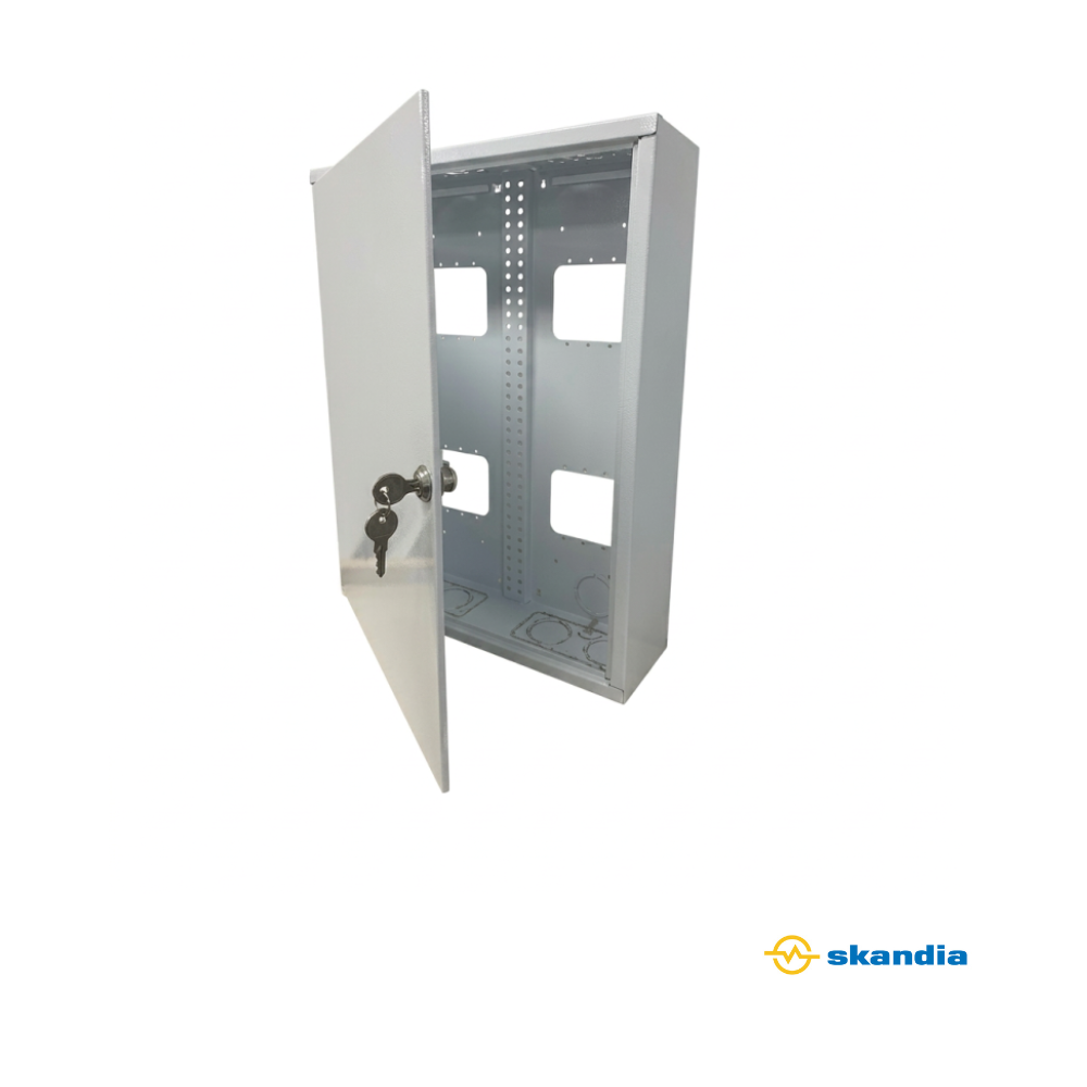 Metal wall box enclosure